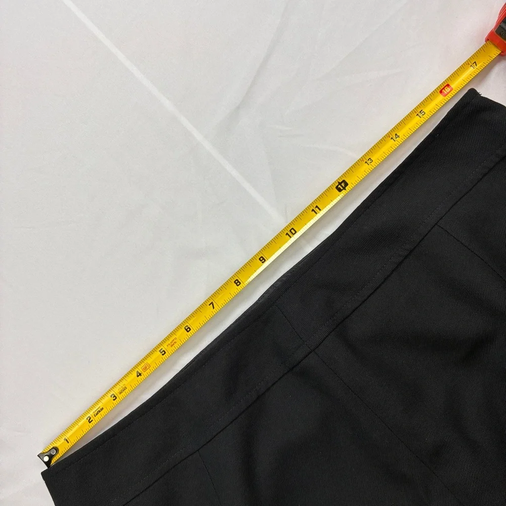 Talbots Wool Classic Black A-Line Skirt